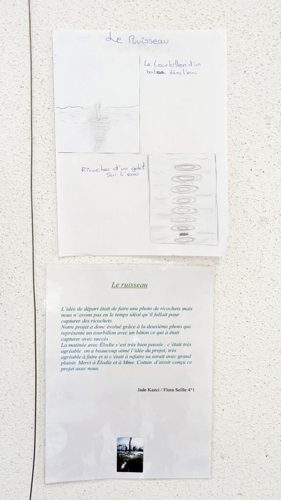 Projet EAC - Gannat - fête de la nature - Elodie Chabrier