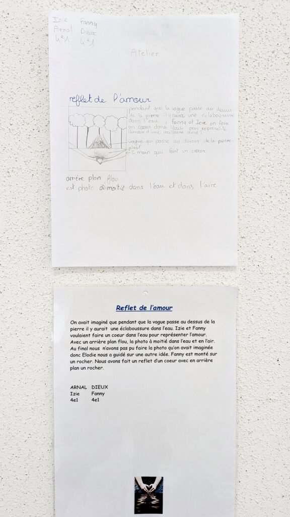 Projet EAC - Gannat - fête de la nature - Elodie Chabrier