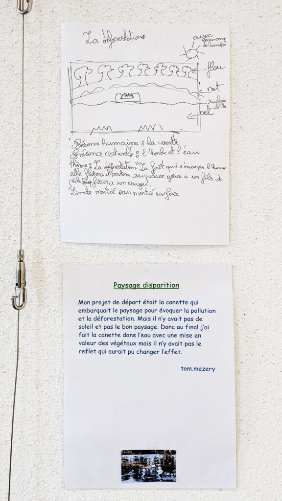 Projet EAC - Gannat - fête de la nature - Elodie Chabrier